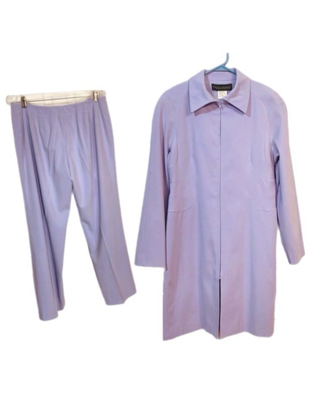 Harvey Bernard Pant Suit Set Light Purple Easter, Corporate, or Formal Wear